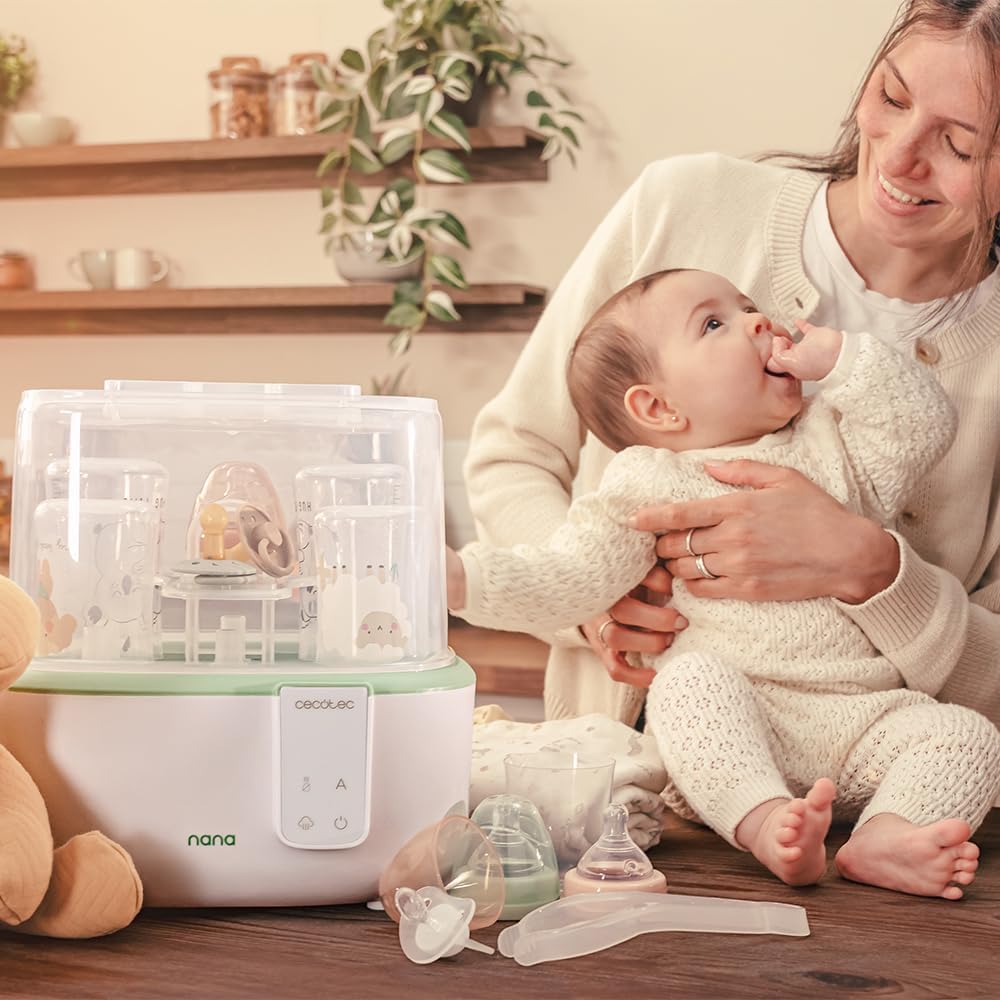 Detalle de Cecotec Nana BabyCare stérilisateur 6 biberons