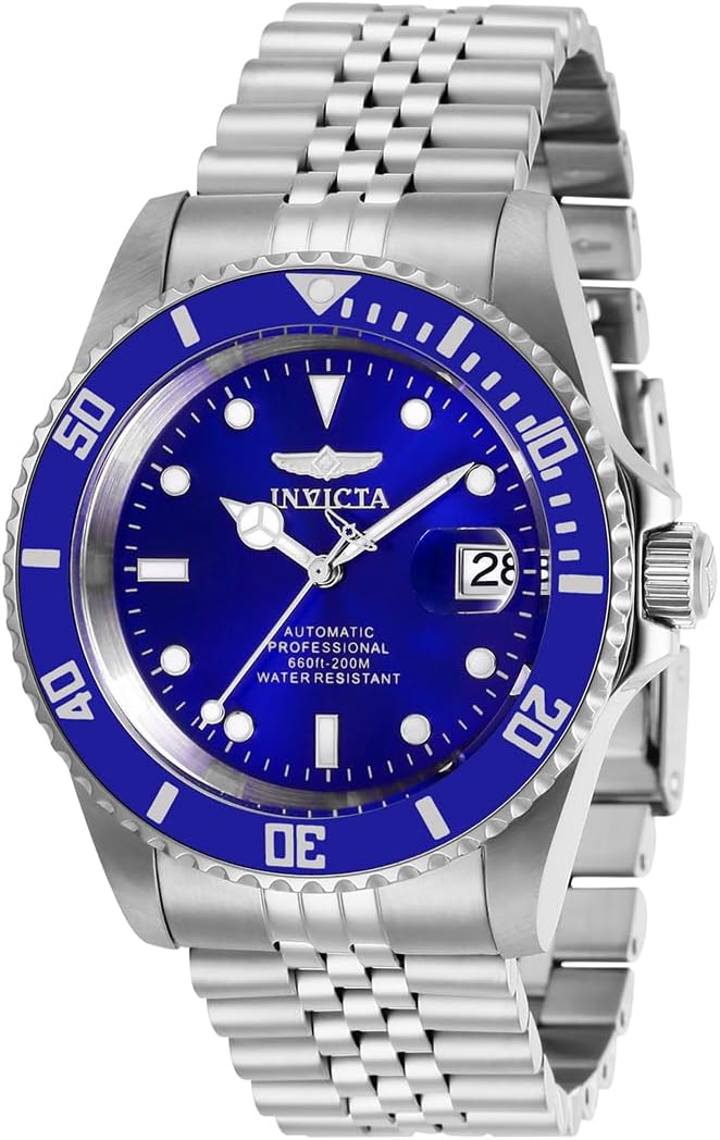 Detalle de Invicta Pro Diver Montre Homme – Mouvement Automatique, Acier Inoxydable 42mm