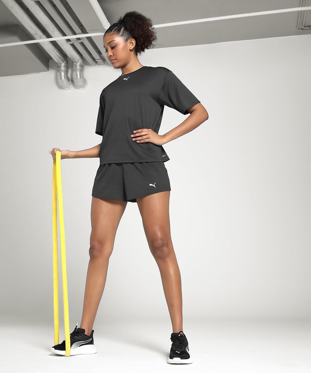 Detalle de PUMA W Tad Essential T-Shirt décontracté unisexe : le basique sportif à porter au quotidien