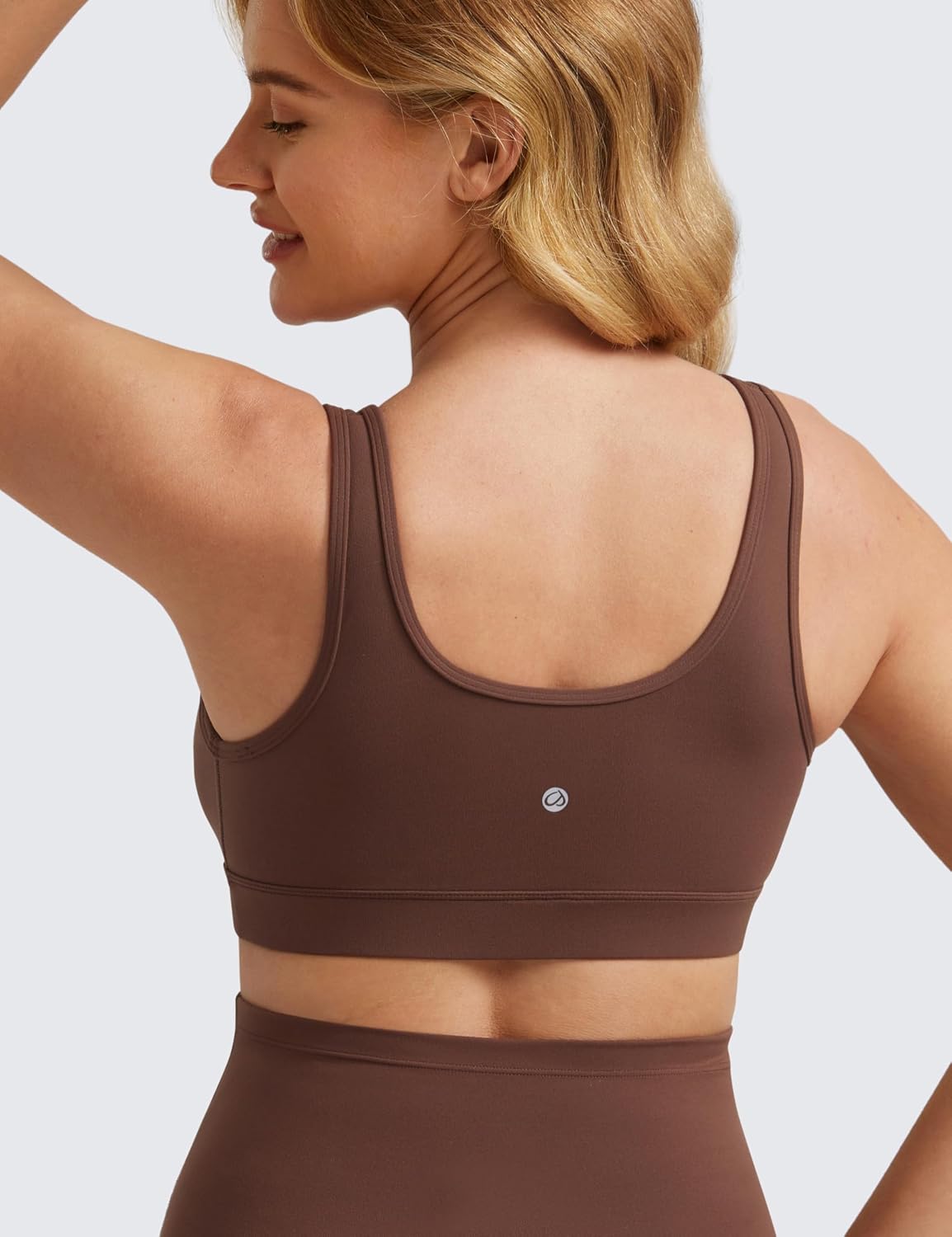 Detalle 2 de CRZ YOGA Butterluxe Maternité Crossover sans fil pour femmes 🛋