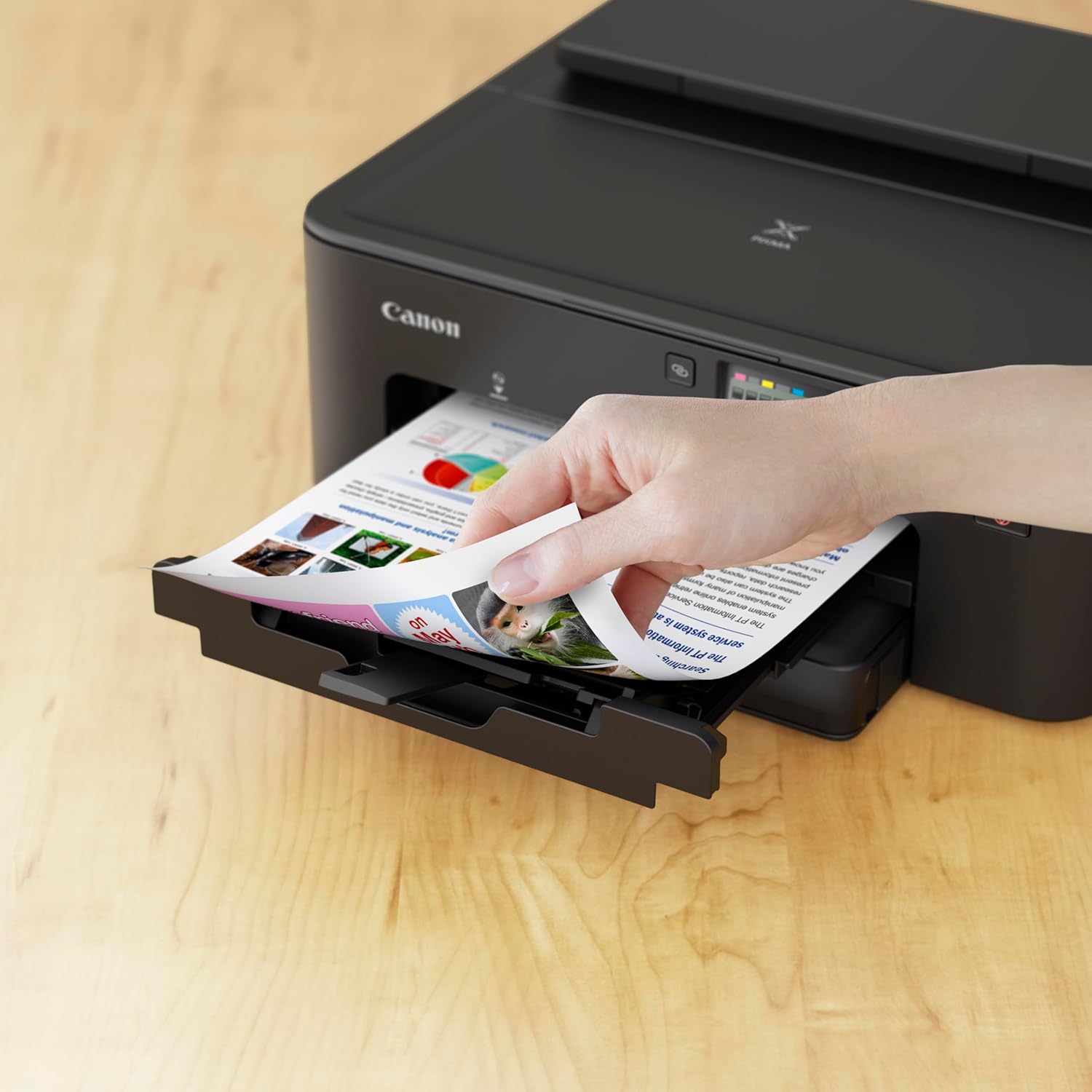 Detalle de Canon PIXMA TS705a : imprimante Jet d'encre compacte et productive Noir