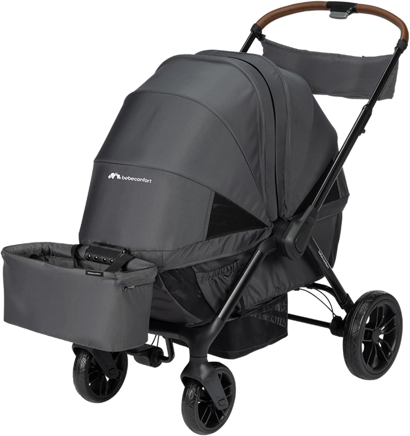 Detalle de Bebeconfort Helios : Poussette double dès la naissance, tout-terrain et compacte