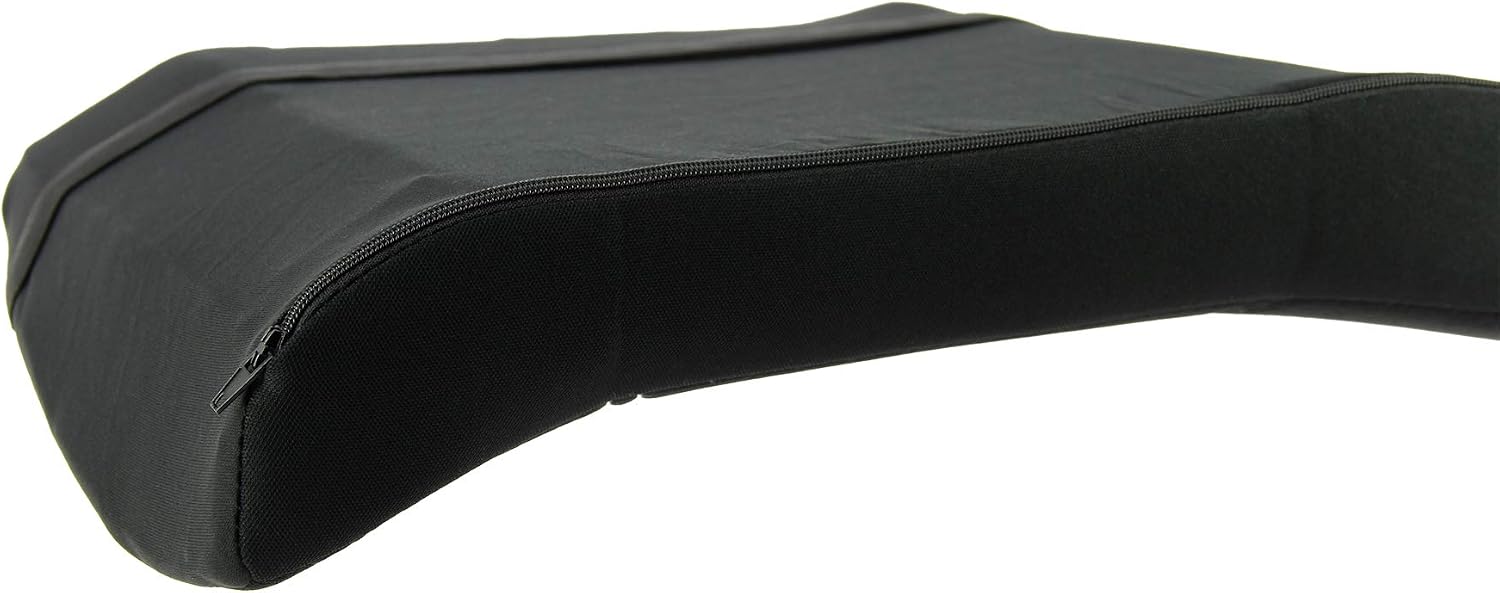 Thumbnail 6 de Kiné Travel Coussin lombaire ergonomique – soutien dorsal naturel pour bureau et voyage (Noir, 36x27x6 cm)