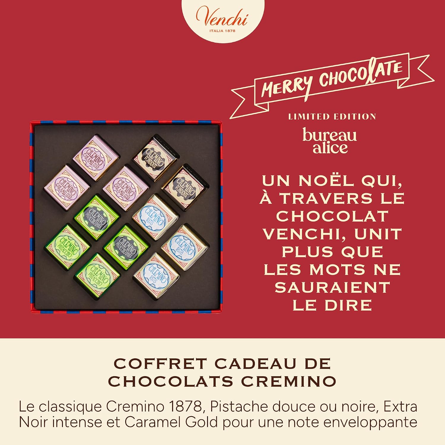 Detalle 2 de Venchi Coffret cadeau 135 g 🍫