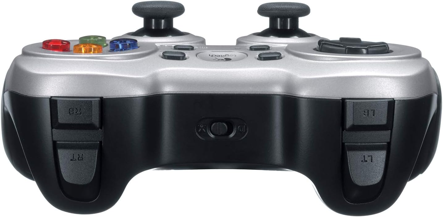 Detalle 2 de Logitech G F710 manette sans fil 2,4 GHz avec nano-récepteur USB, double vibration et croix 4 directions – PC