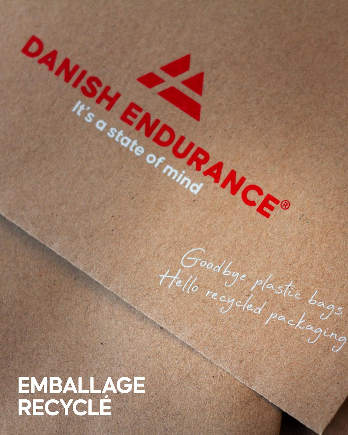 Detalle de DANISH ENDURANCE Chaussettes de course respirantes unisexes (lot de 3) — coupe basse