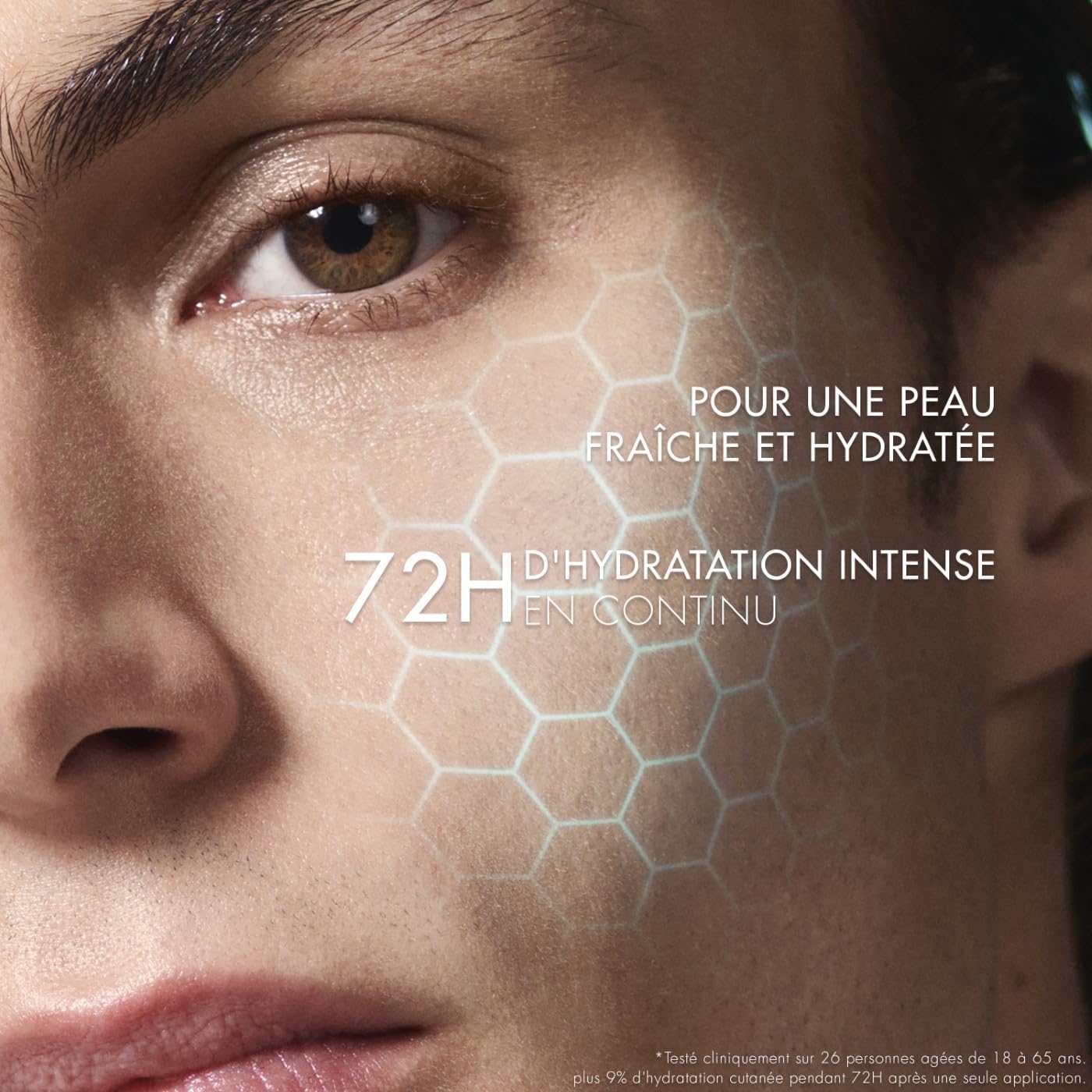 Detalle de Biotherm Homme Aquapower Crème Hydratation 72H – Hydratante et Rafraîchissante (50 ml)