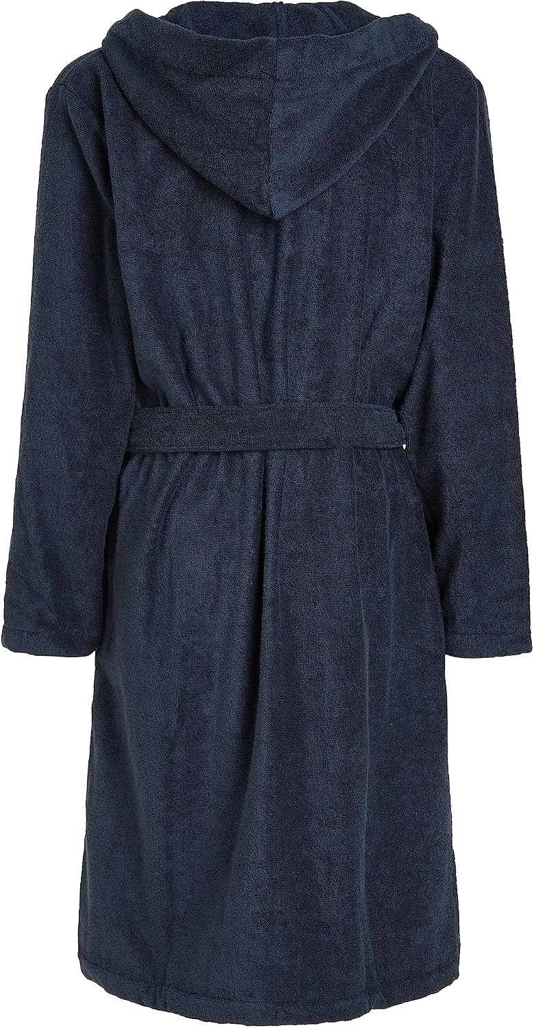 Detalle de Tommy Hilfiger Peignoir de Bain Homme Col Tissu Éponge — douceur et élégance intemporelle