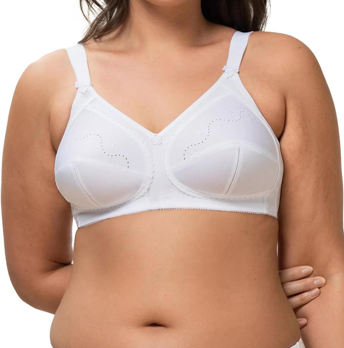 Detalle de Triumph Doreen + Cotton 01 N Soutien-gorge sans Armatures pour femme