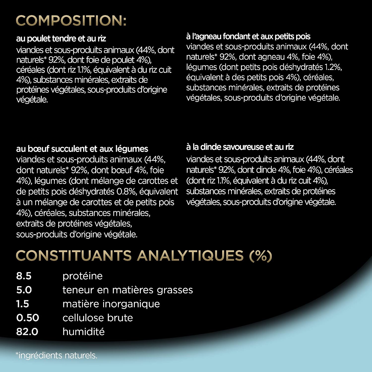 Detalle de Cesar Repas pour Chien Senior – 24 Barquettes (Lot de 6 packs 4x150 g) | Pâtée en Gelée à la Dinde/Bœuf/Poulet/Agneau