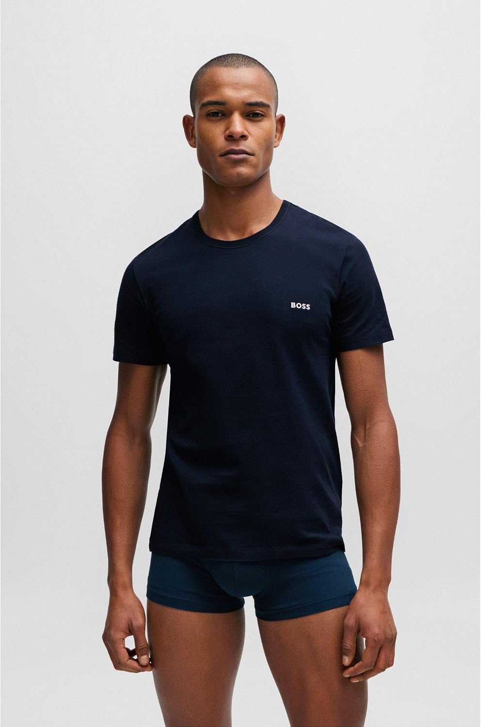 Detalle de HUGO BOSS Hugo Boss T-shirt homme RN 3p Classic (lot de 3)