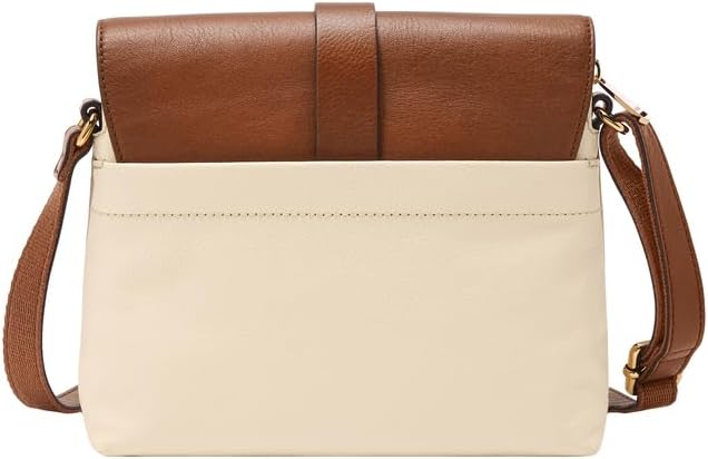 Detalle de Sac bandoulière en cuir Fossil Kinley pour femme, petite taille
