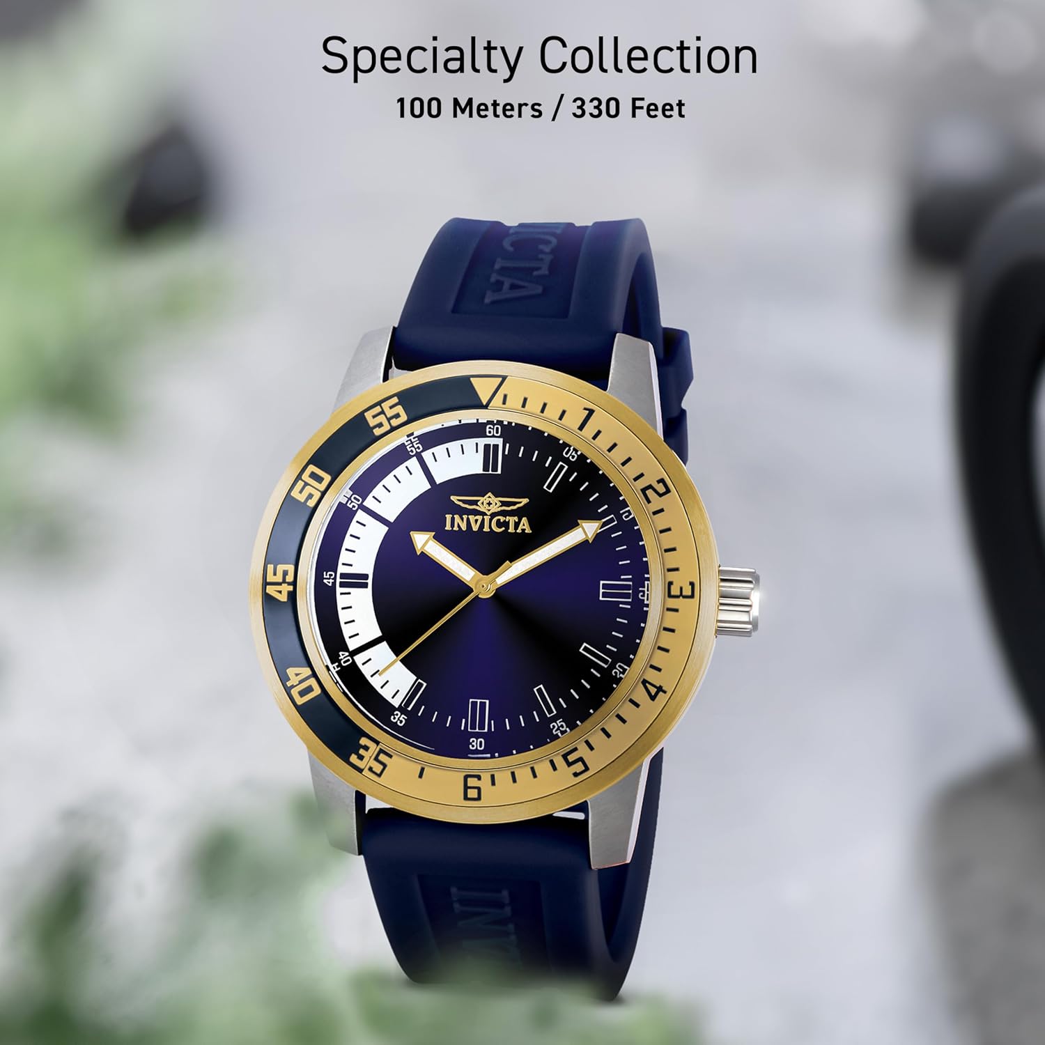 Detalle de Invicta Specialty Montre Homme Mouvement Quartz – Acier inoxydable, 45 mm