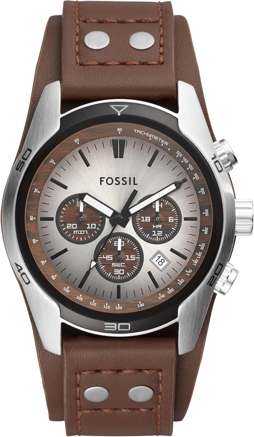 Detalle de Fossil Coachman CH2564 montre chronographe 45 mm