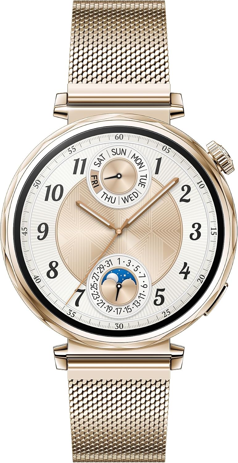 Detalle de HUAWEI Watch GT 5 41mm – Montre Connectée élégante et robuste pour running et cyclisme