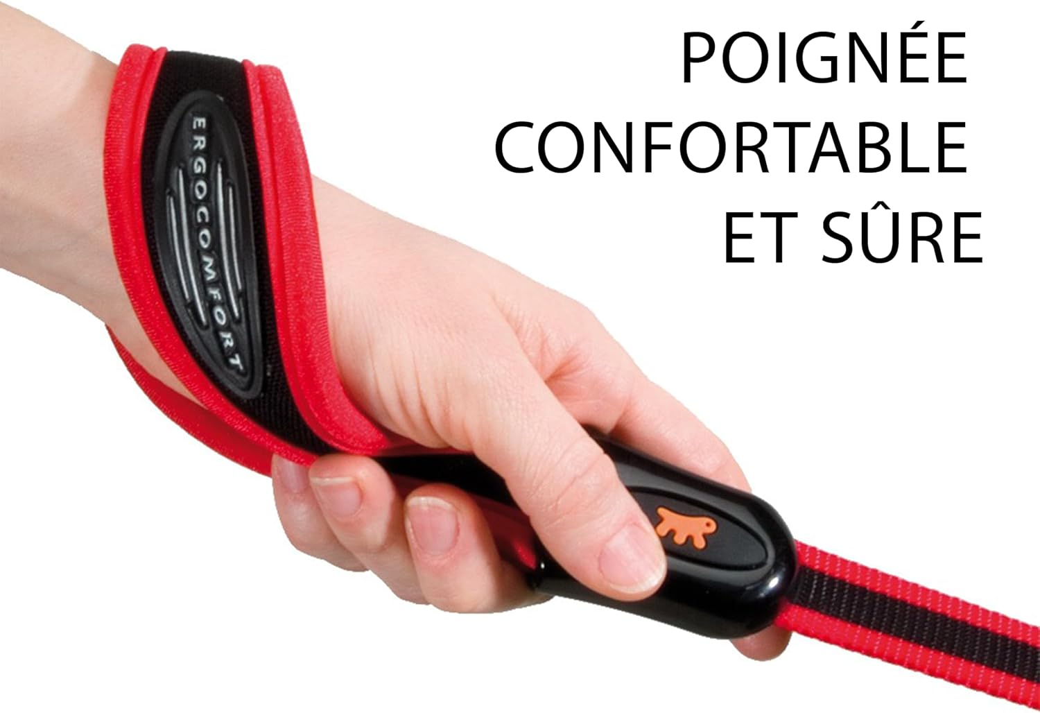 Detalle 2 de Ferplast ERGOCOMFORT Laisse 120 cm 🐕