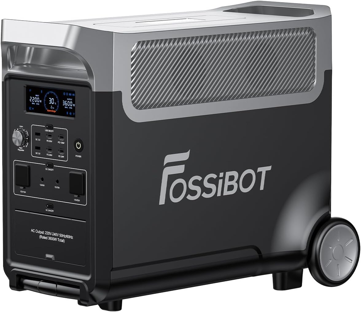 Detalle de FOSSiBOT F3600 station électrique 3840 Wh 🔌