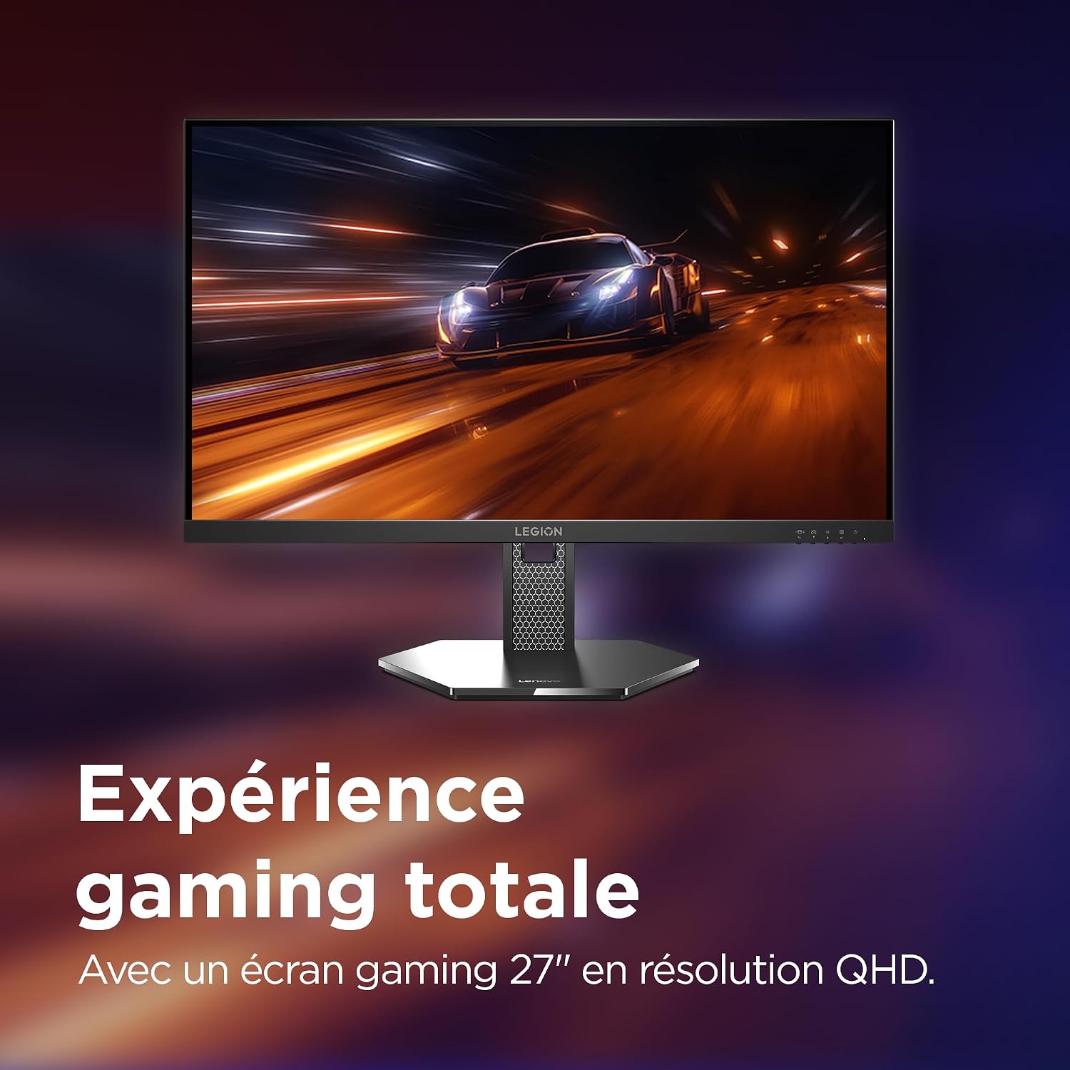 Detalle 2 de Lenovo Legion 27Q-10 — Écran gaming de 27 pouces QHD avec Eyesafe, 240 Hz et IPS