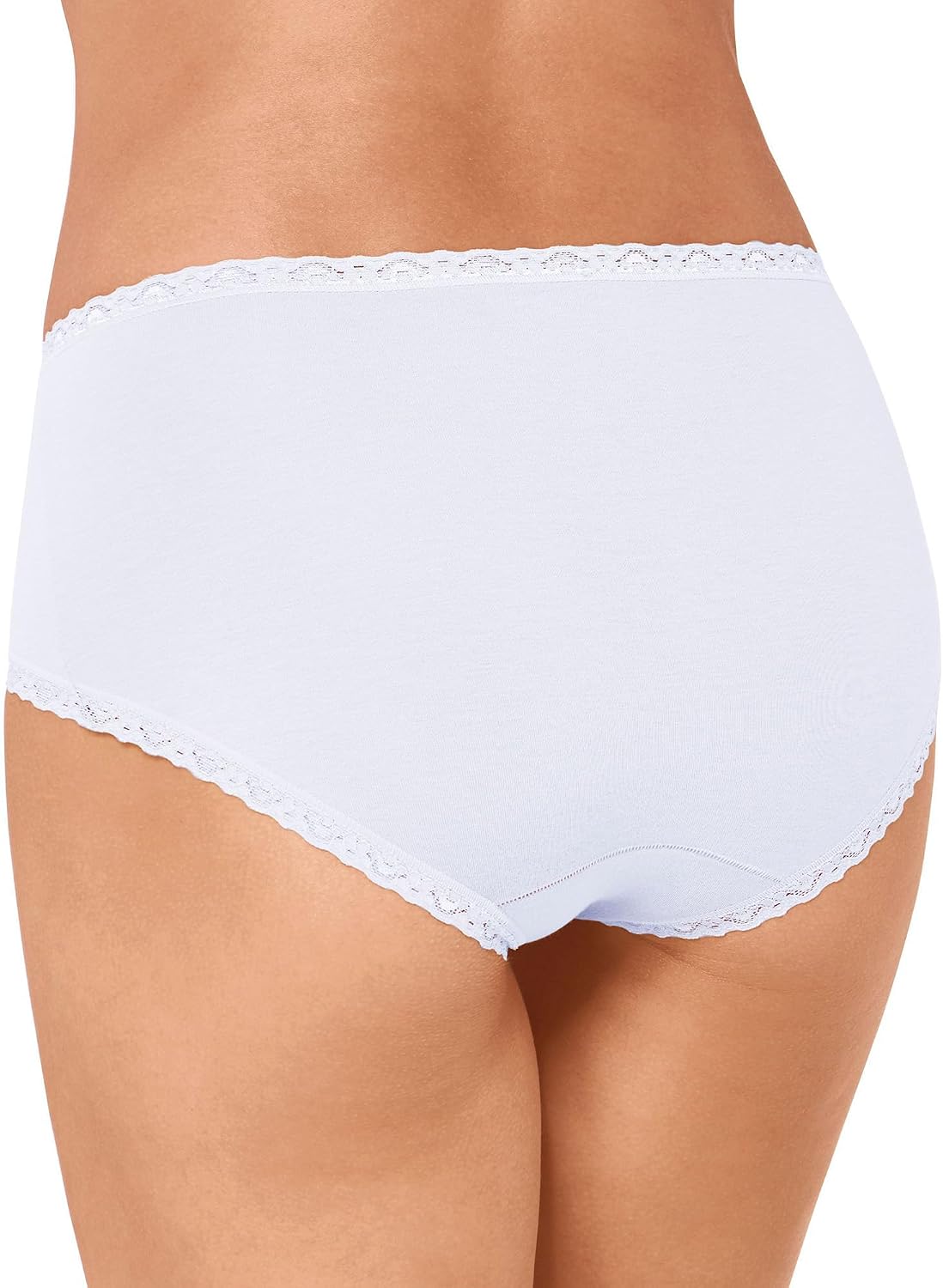 Detalle de Sloggi 24/7 Cotton Lace Midi C3p Bikini Femme – Lot de 3