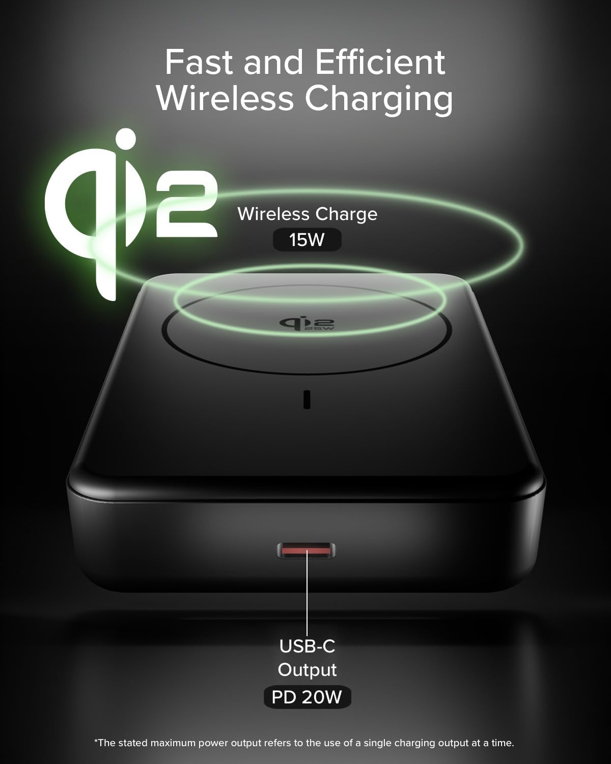 Detalle 2 de SBS Qi2 Power Mag 10K Batterie externe Qi2