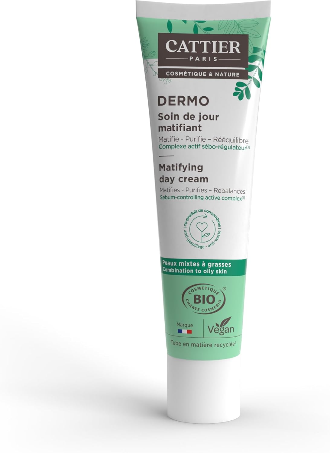Detalle de CATTIER PARIS Soin de Jour Matifiant 40ml