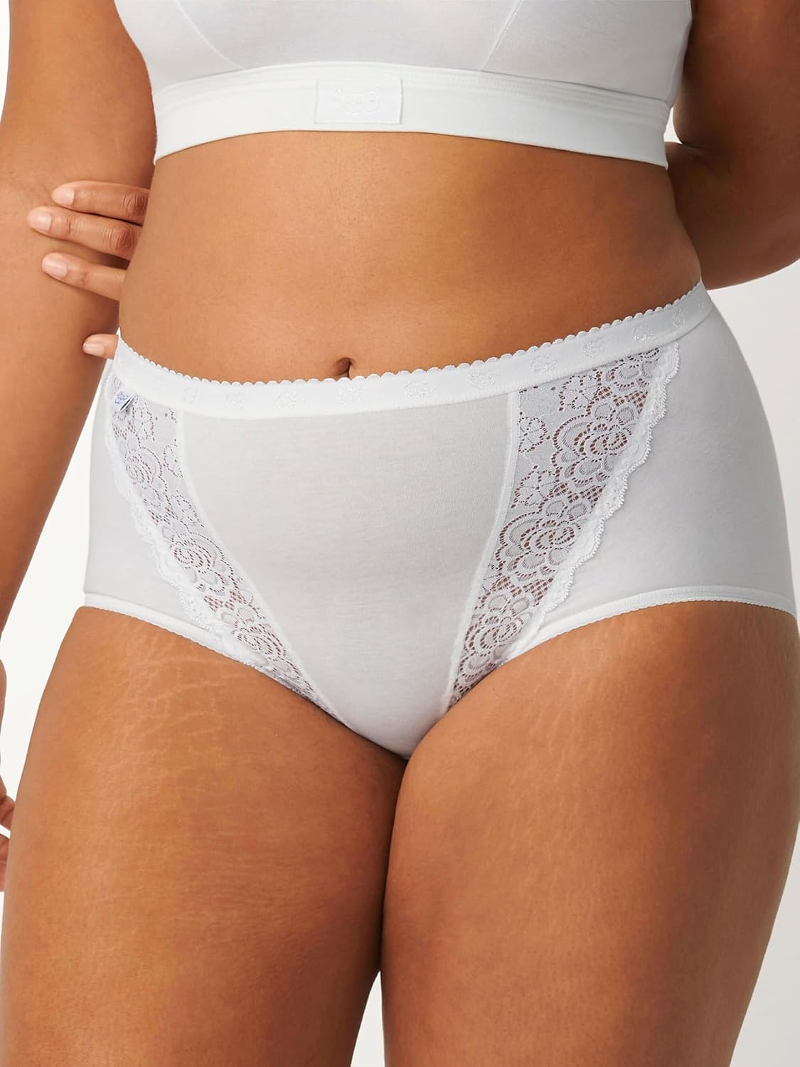 Detalle de Sloggi Chic Maxi 4p Culotte Femme – Lot de 4