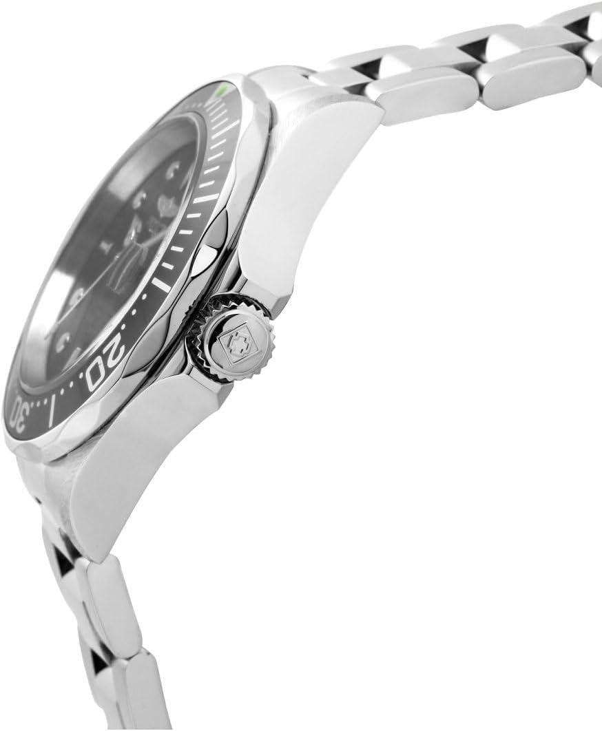 Detalle de Invicta Pro Diver Montre Quartz en Acier Inoxydable – 37 mm, cadran noir