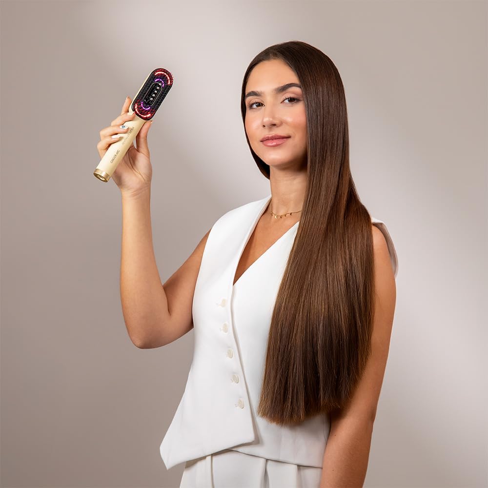 Thumbnail 6 de Cecotec HairCare Revitalize Little : brosse réparatrice aux 4 lumières LED, applicateur de sérum et massage vibratoire