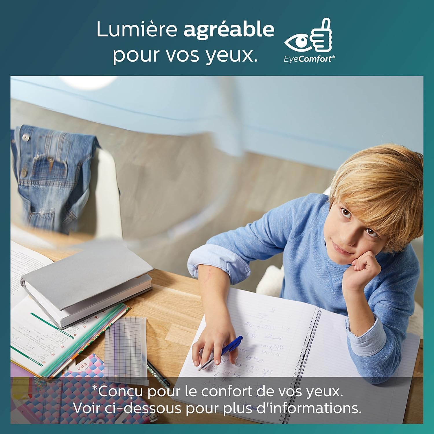 Detalle 1 de Philips SceneSwitch : panneau LED rectangulaire blanc froid 36 W (4000 K) à intensité variable
