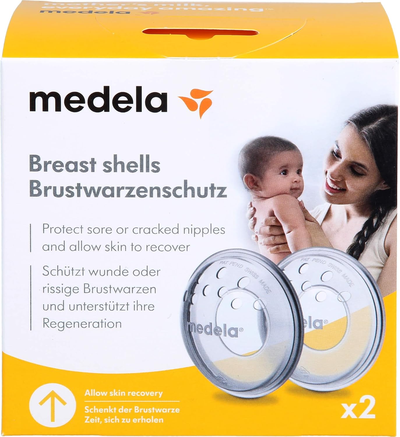 Detalle de Medela Protège-mamelon lot de 2 🩺