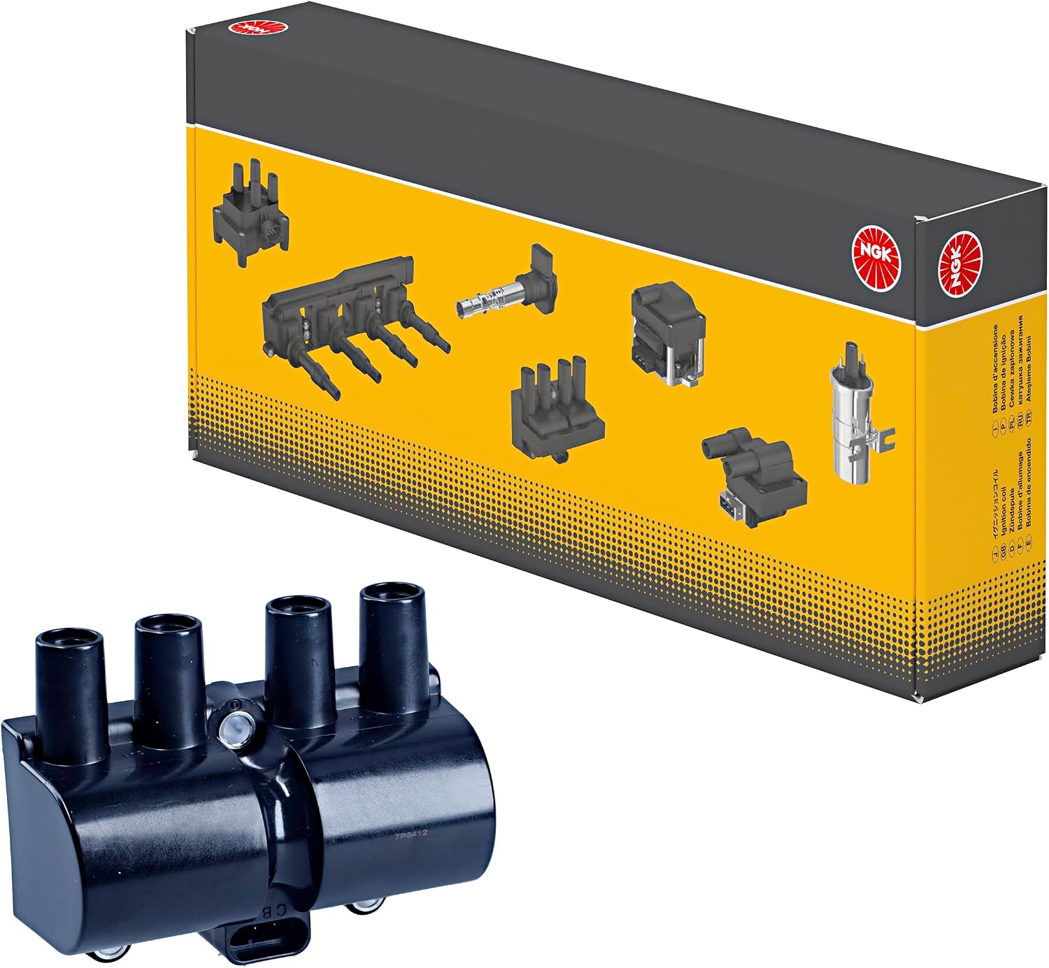 Detalle de NGK U2031 YBX – Bobine d’allumage 48142