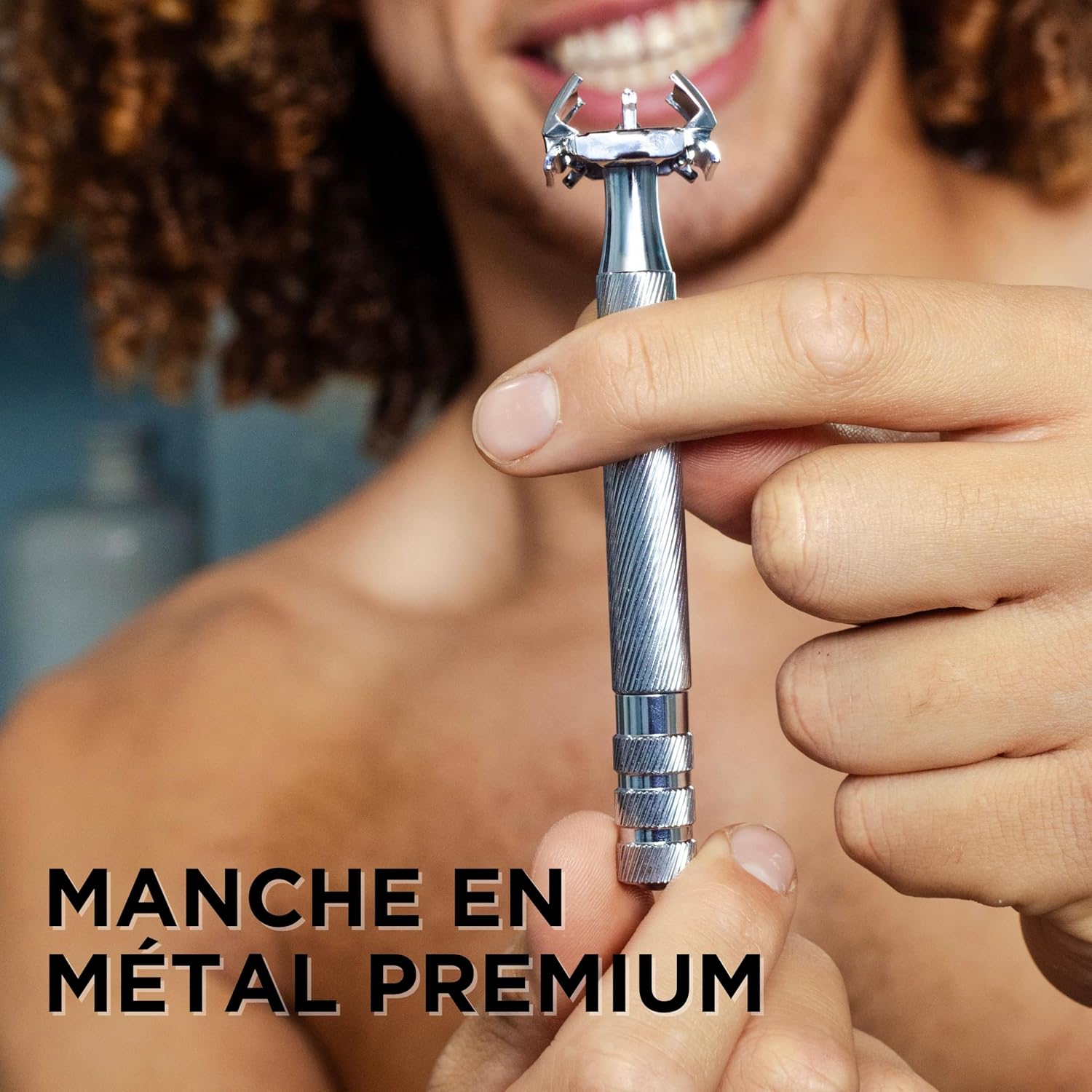 Thumbnail 4 de Wilkinson Sword The Edger Barber's Style rasoir de sûreté +5 lames🪒