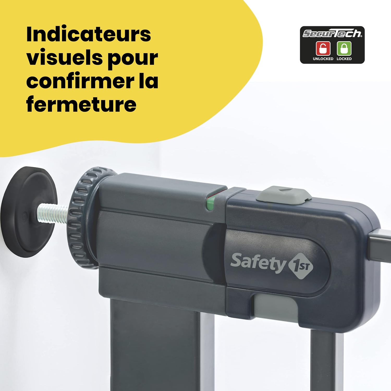 Detalle de Safety 1st Easy Close Metal Gate — Barrière de sécurité extensible et sans perçage