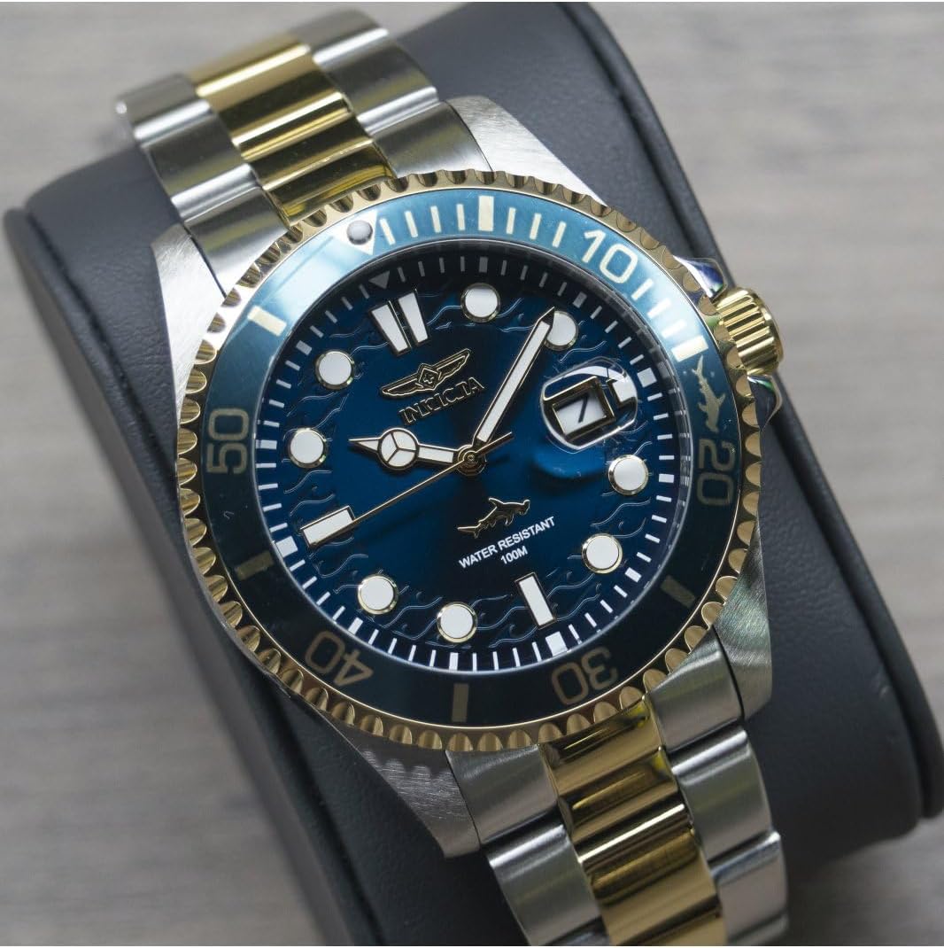 Detalle de Invicta Pro Diver Montre Homme – Quartz en Acier inoxydable, 43 mm