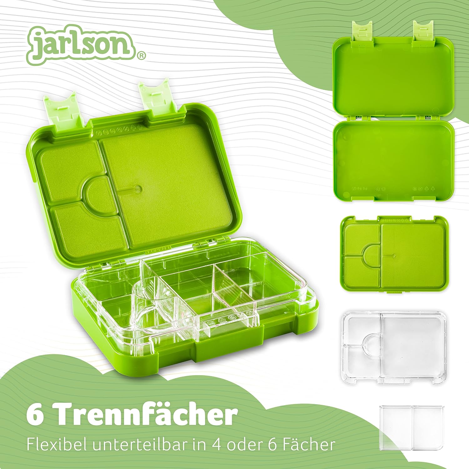 Detalle de Jarlson TONI lunch box 6 compartiments