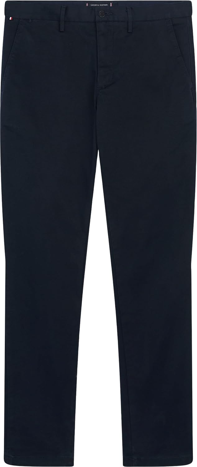 Detalle de Tommy Hilfiger Pantalon Homme Core Denton 1985 – Pima Cotton Chino
