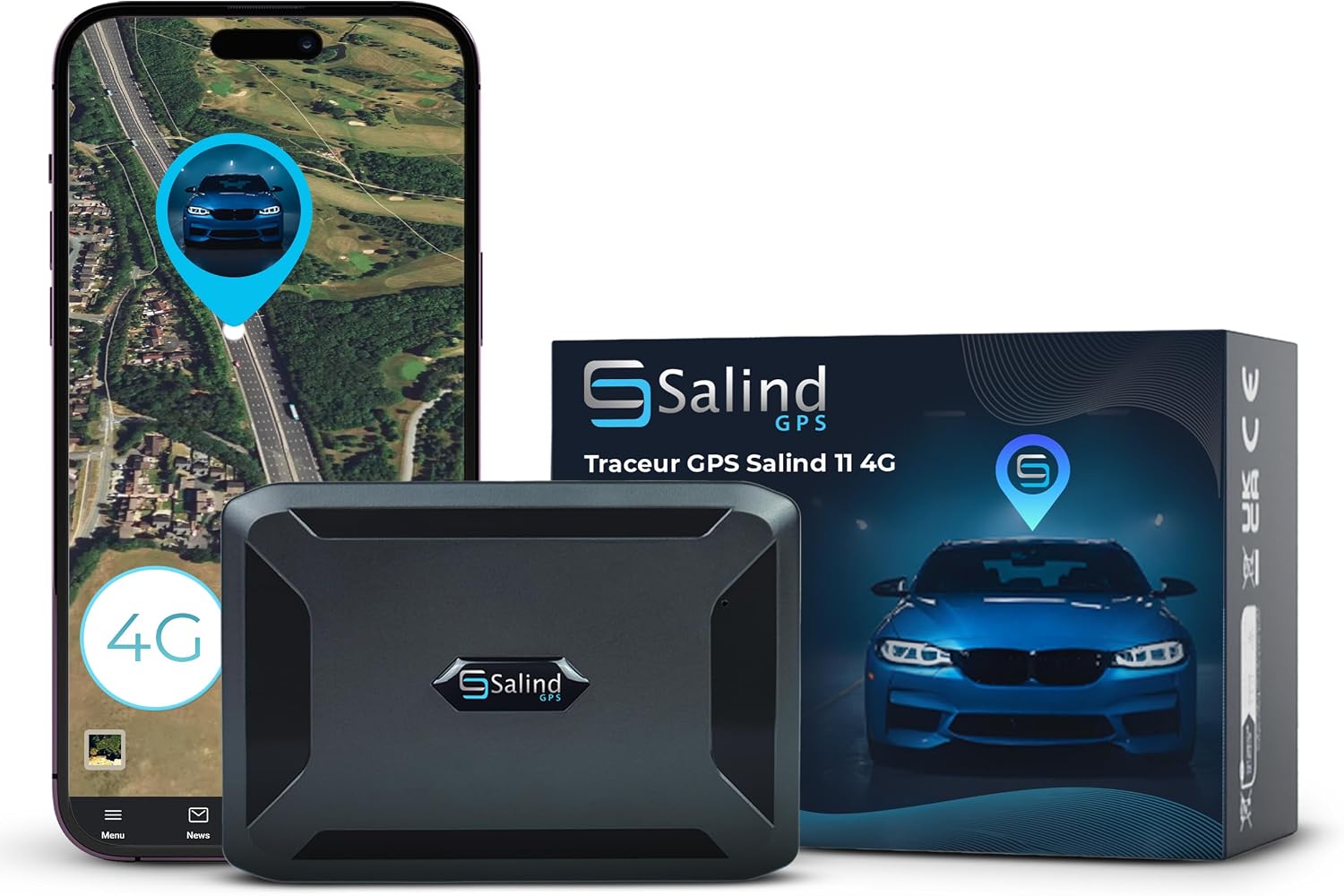 Detalle de SALIND 11 Suivi GPS 4G pour véhicules