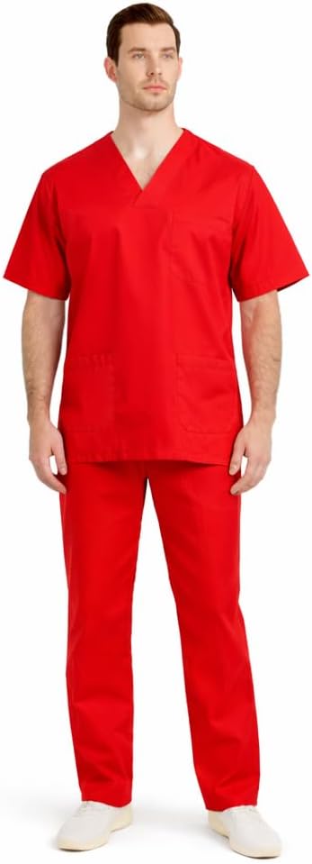 Detalle 2 de MISEMIYA Misemiya 817-8312 : ensemble uniforme unisexe blouse haut + pantalon