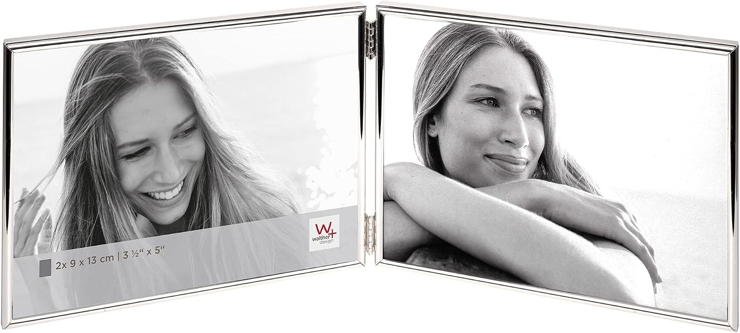 Thumbnail 6 de walther design Cadre Photo Argent Chloé Portrait WD313S – 13 x 13 cm