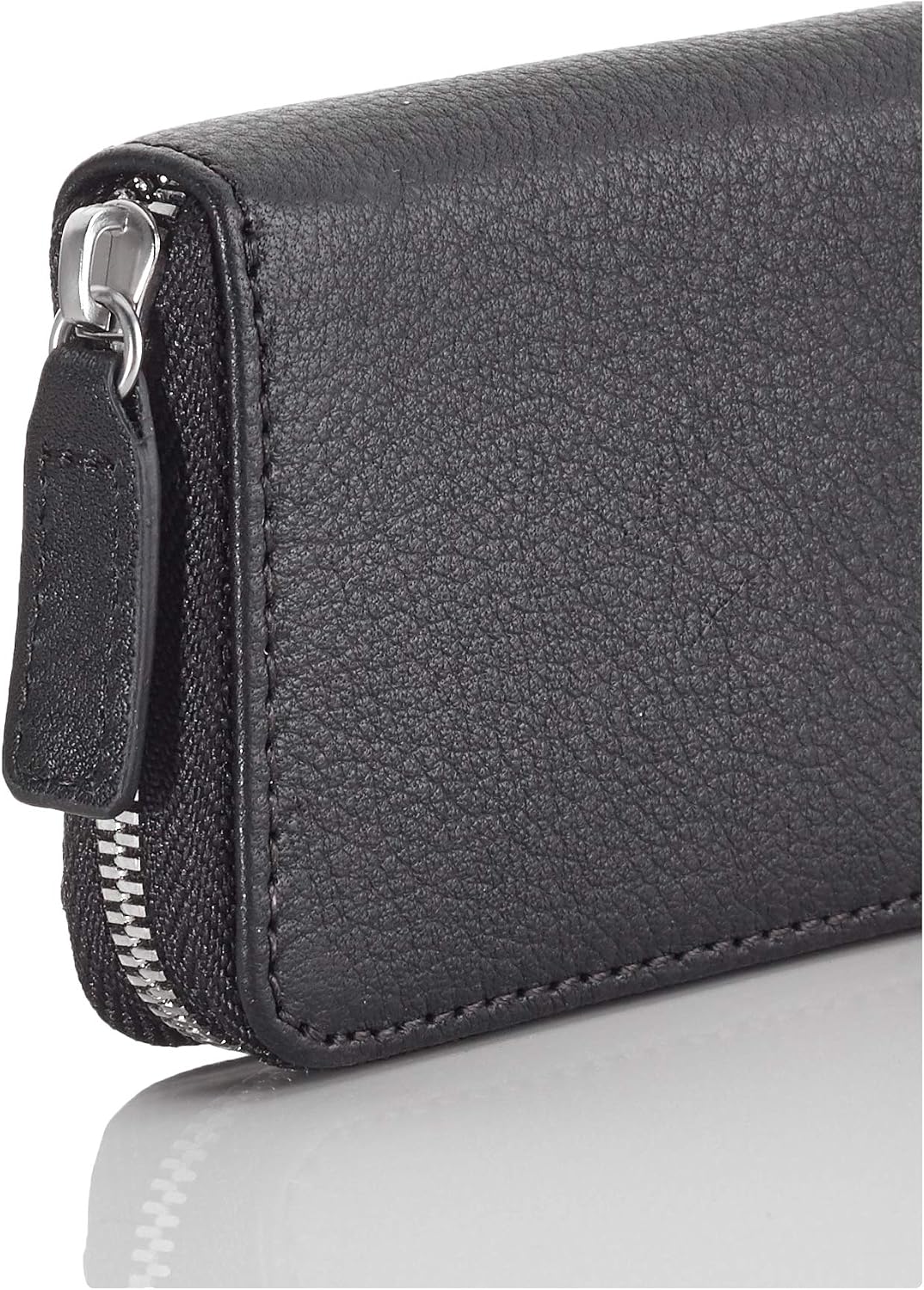Detalle 2 de Portefeuille femme Marc O'Polo Freya en cuir – Bourse zippée, taille unique