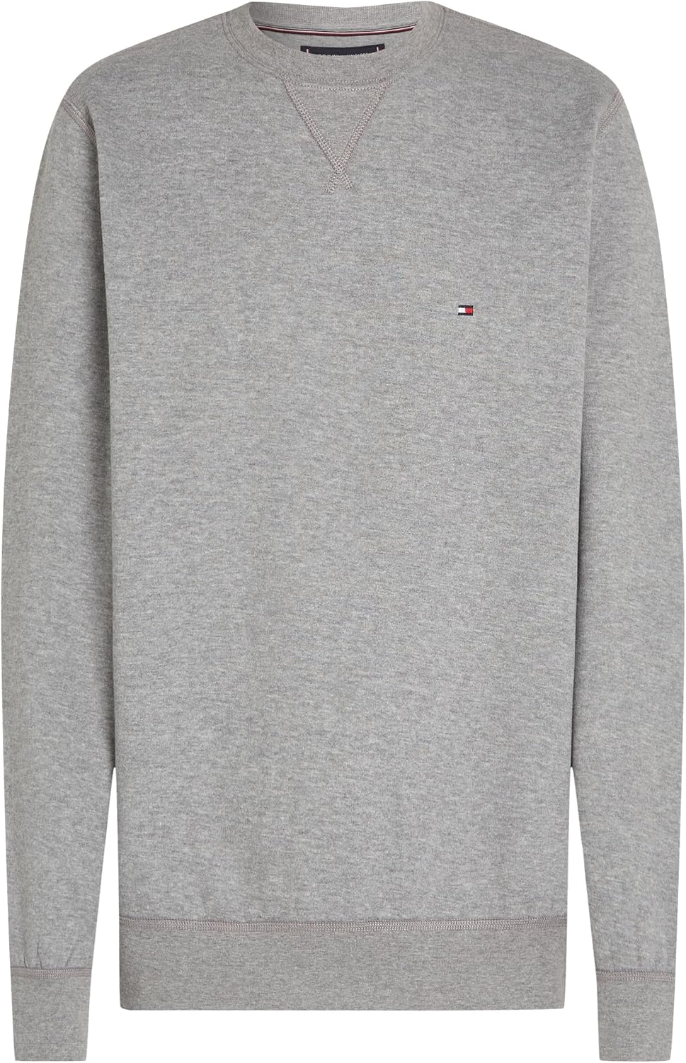 Detalle de Tommy Hilfiger Sweat homme Essential Fleece col rond à manches en molleton Regular Fit