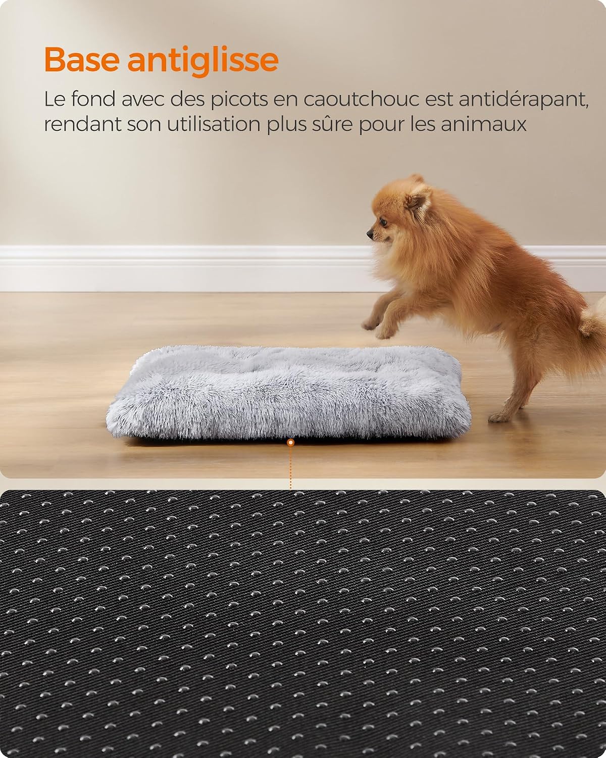 Detalle 2 de Feandrea Panier pour chien 65 x 45 cm