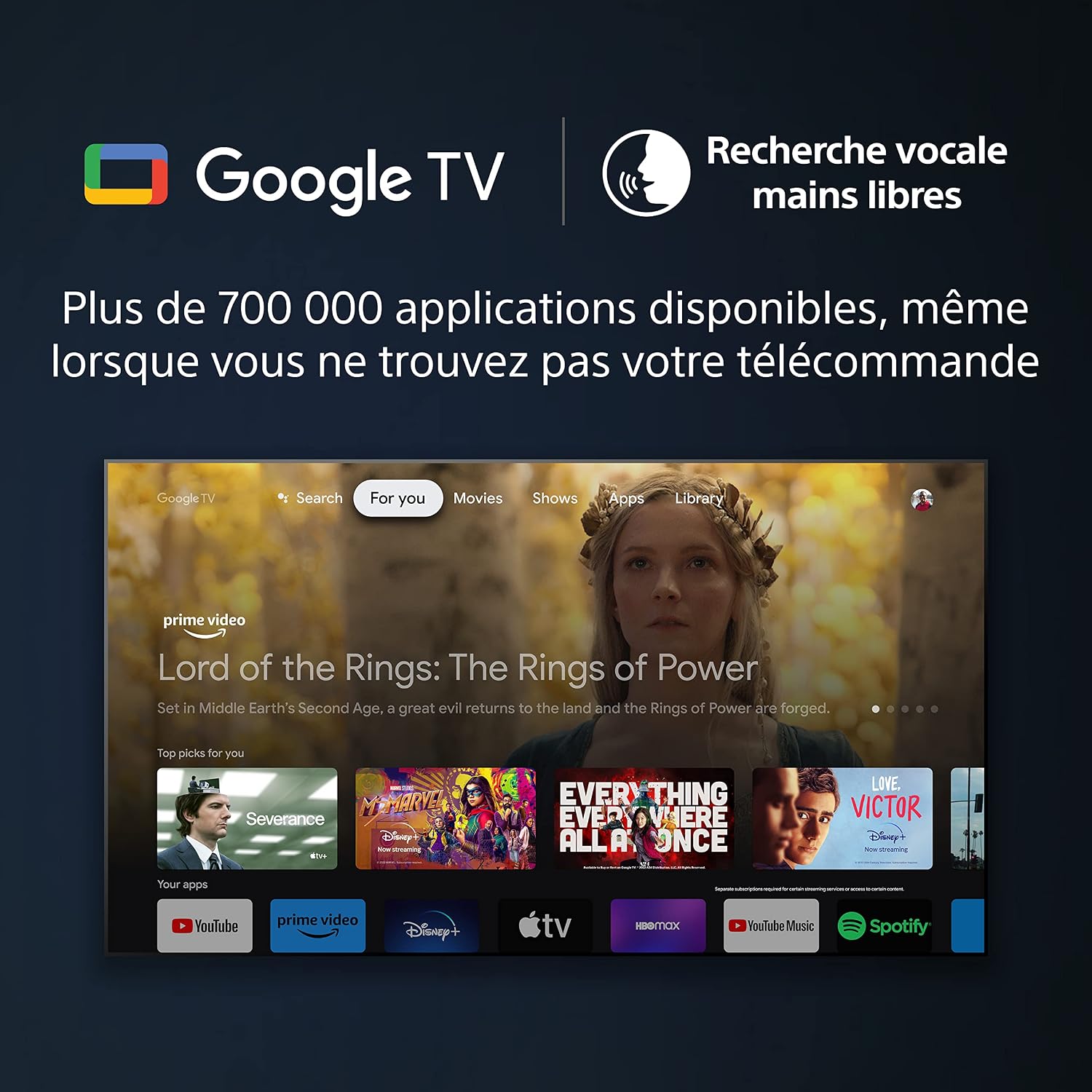 Thumbnail 6 de Sony BRAVIA KD-43X75WL (2023) : TV 4K LED HDR avec Google TV et mode faible latence HDMI 2.1