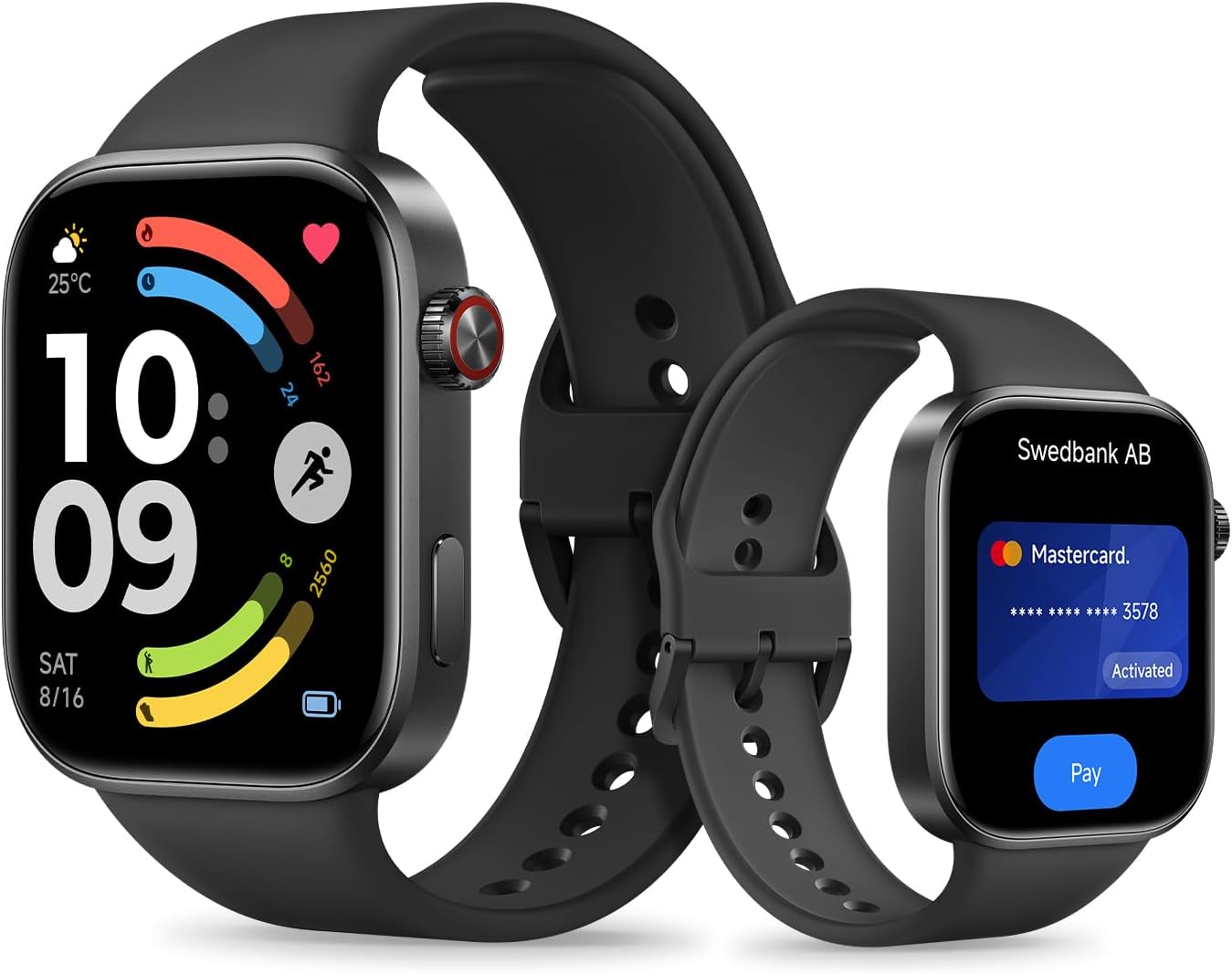 Detalle de XIAOMI Redmi Watch 6 NFC — Montre connectée AMOLED 2,07'' avec GPS, NFC et 150+ modes