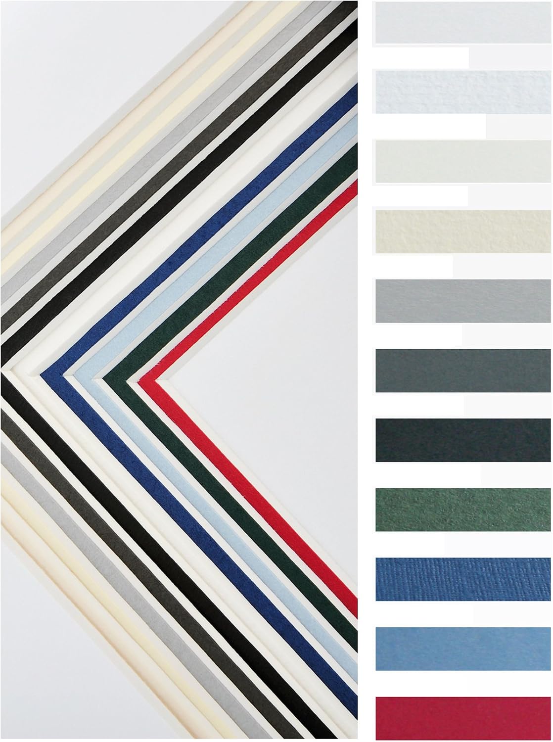 Detalle de Walther Design Passe-Partouts Noir PA071B – 50 x 70 cm, image 40 x 60 cm