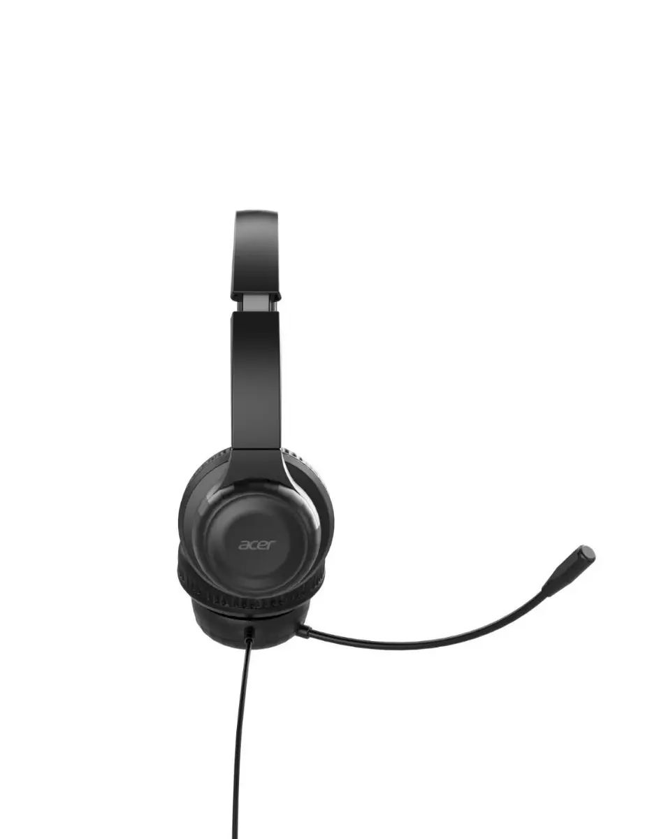 Detalle 2 de Casque supra-auriculaire Acer Office : son dynamique 30 mm et micro flexible