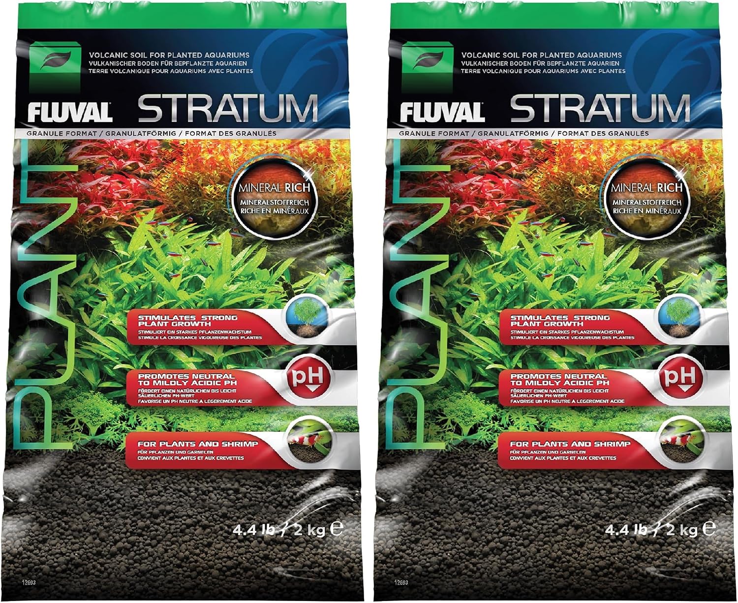 Detalle 2 de FLUVAL Substrat Stratum pour Plantes et Crevettes – substrat nutritif pour aquariums d’eau douce