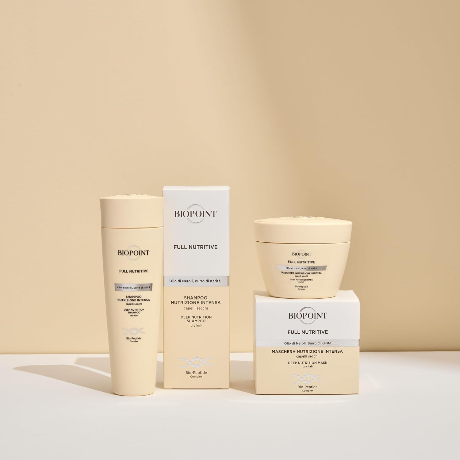 Detalle de Biopoint Full Nutritive : masque capillaire nutritif à la texture crémeuse