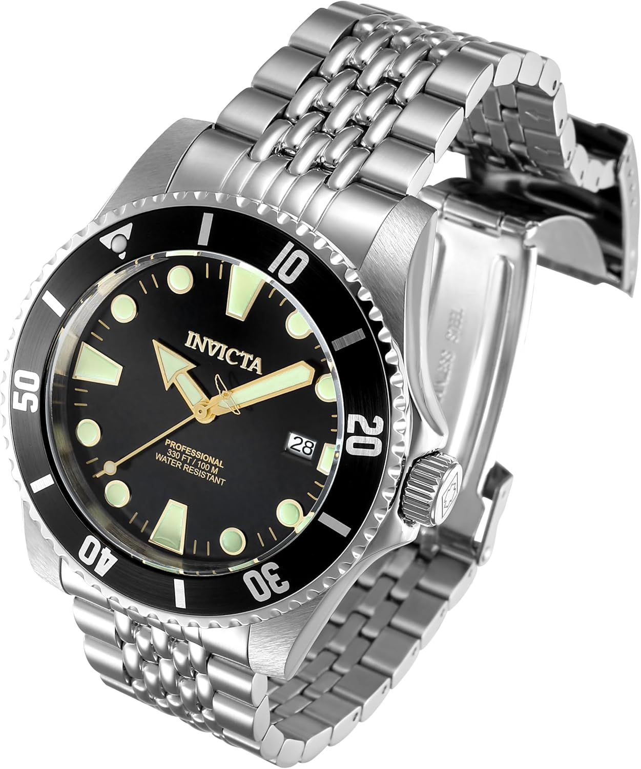 Detalle de Invicta Pro Diver 39755 : montre homme automatique en acier inoxydable 44 mm