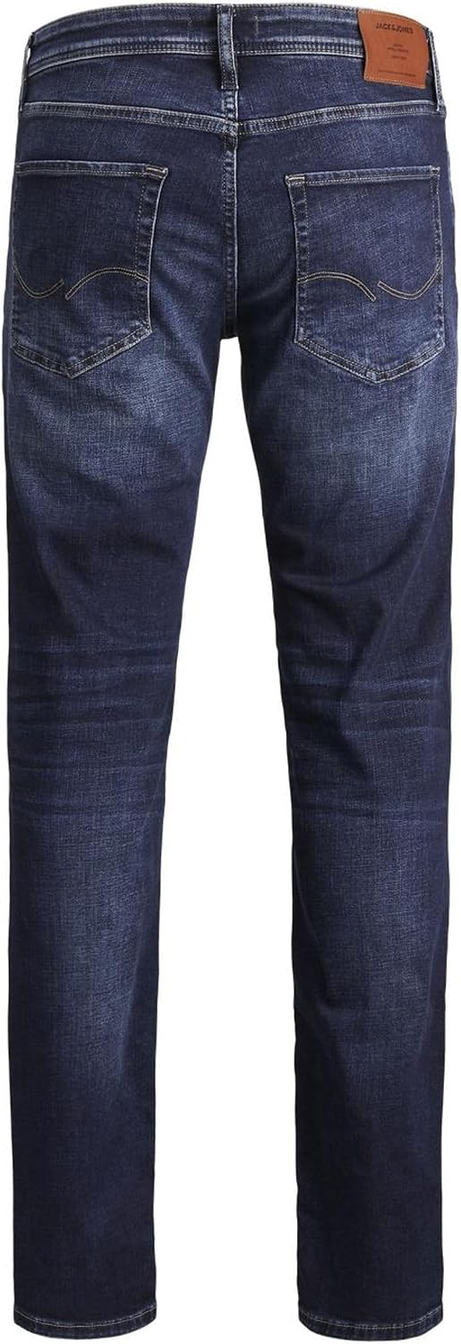 Detalle 2 de JACK & JONES JJICLARK JOS 278 : jean coupe regular à taille mi-haute